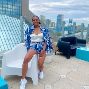 Custom Denim Shaggy Jeans and Shorts